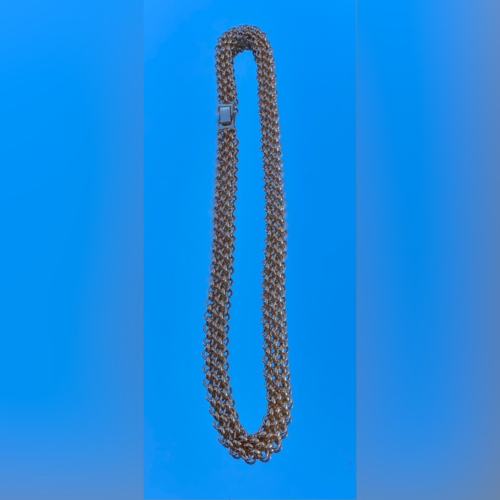 NWOT Elegant Gold plated 18k Chain Necklace - Picture 10 of 17